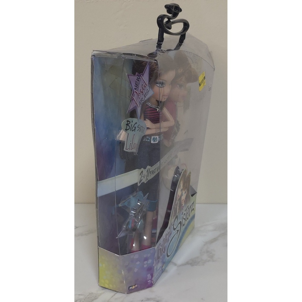 Bratz Sisterz Lilani and Kiani 2-in-1 Doll Set Different Heights MGA New NIB - Picture 3 of 7